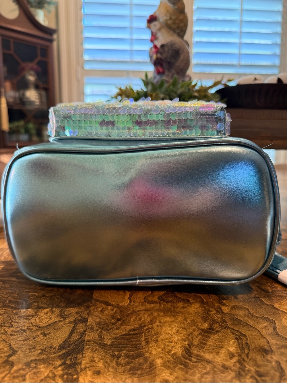 2022 Disney Cruise Line Little Mermaid w/Dinglehopper Mini Loungefly Backpack - Picture 5 of 5